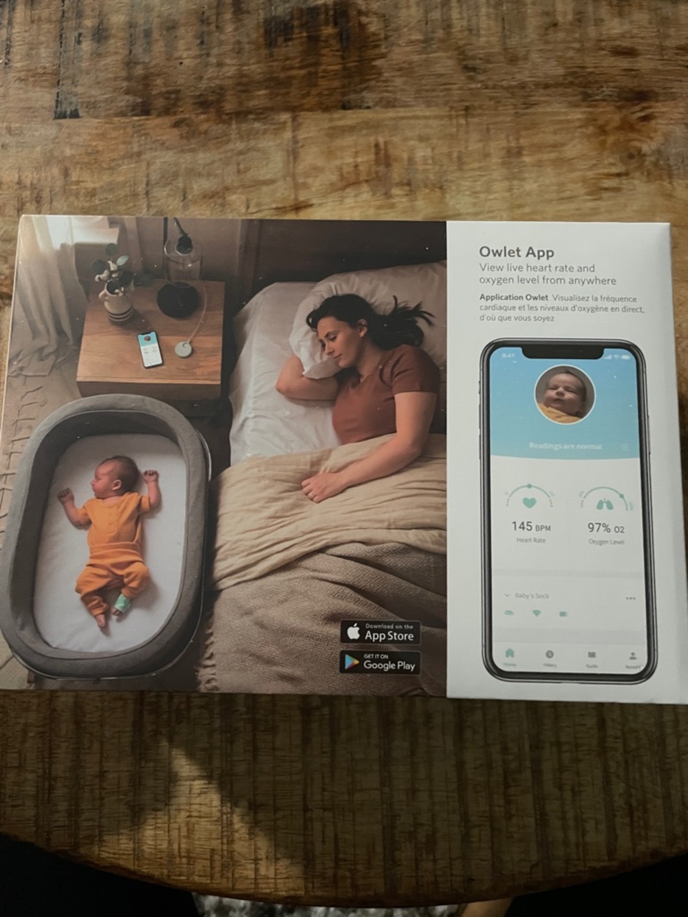 Owlet Smart Sock Baby Monitor - Mint Green - Picture 5 of 5
